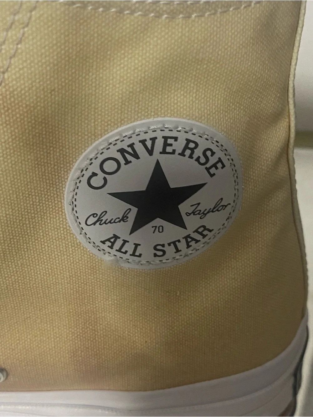 Converse All Star Chinatown Market Men's Cream & Yellow High-Top Sneakers